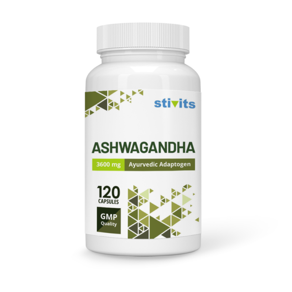 Ashwagandha 3600 mg Vegan Capsules