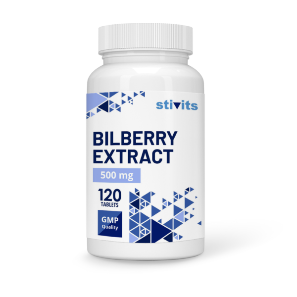 Bilberry Extract 500 mg Vegan Tablets