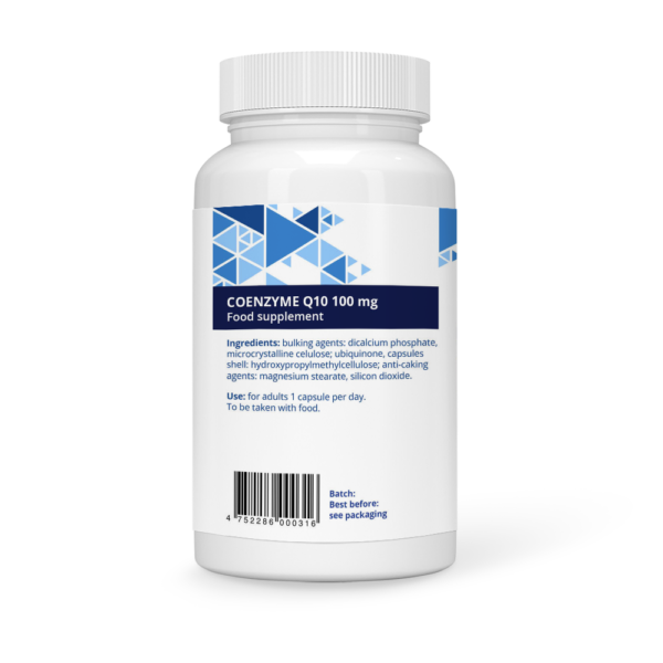 Coenzyme Q10 100 mg Vegan Capsules