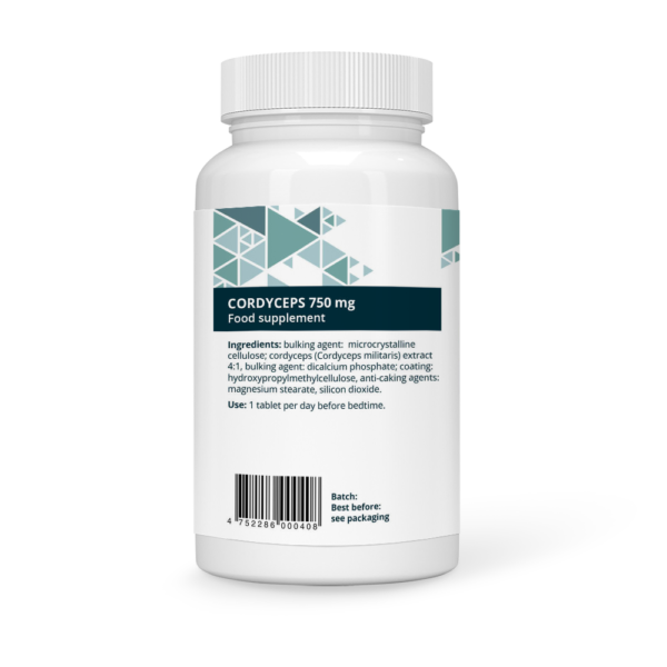 Cordyceps 750 mg Vegan Tablets