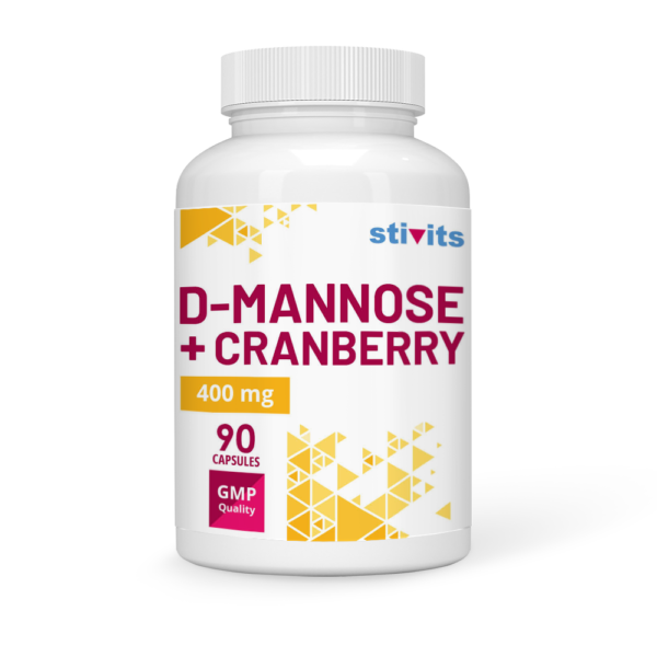 D-Mannose 400 mg + Cranberry Vegan Capsules