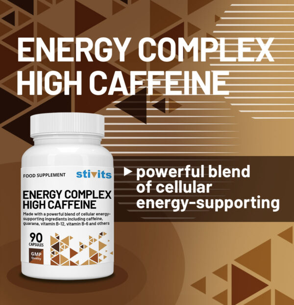 Energy Complex With Caffeine Vegan Capsules
