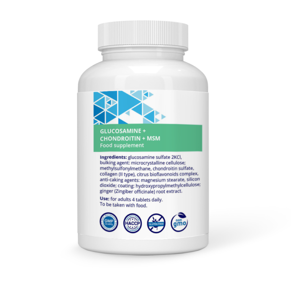 Glucosamine + Chondroitin + MSM Tablets