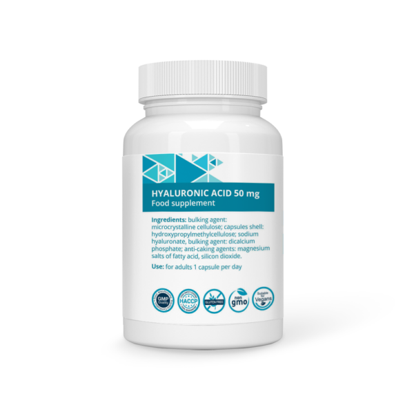 Hyaluronic Acid 50 mg Vegan Capsules