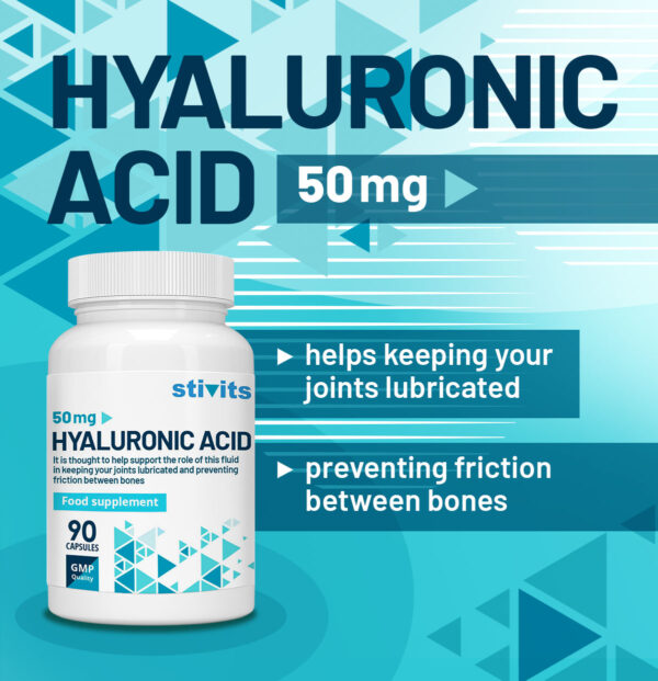 Hyaluronic Acid 50 mg Vegan Capsules