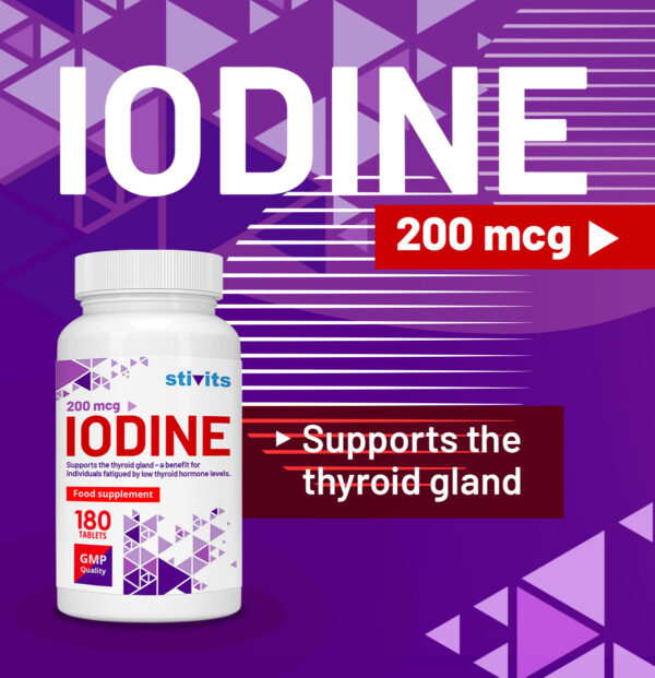 Iodine 200 mcg Vegan Tablets