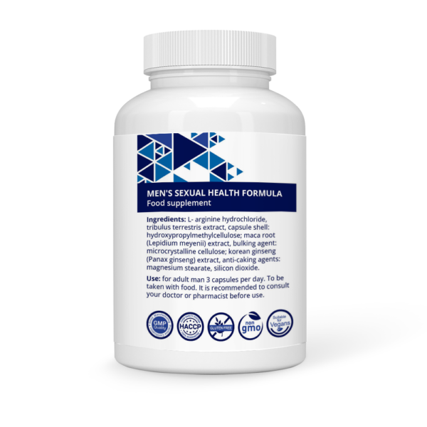 Men’s Sexual Health Formula Vegan Capsules