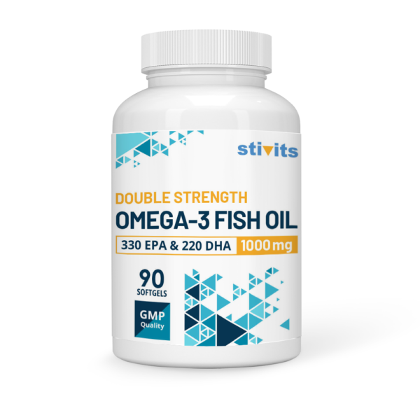 Double Strength Omega-3 Fish Oil 1000 mg 330 EPA & 220 DHA