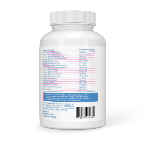 Prenatal Complex Vegan Tablets