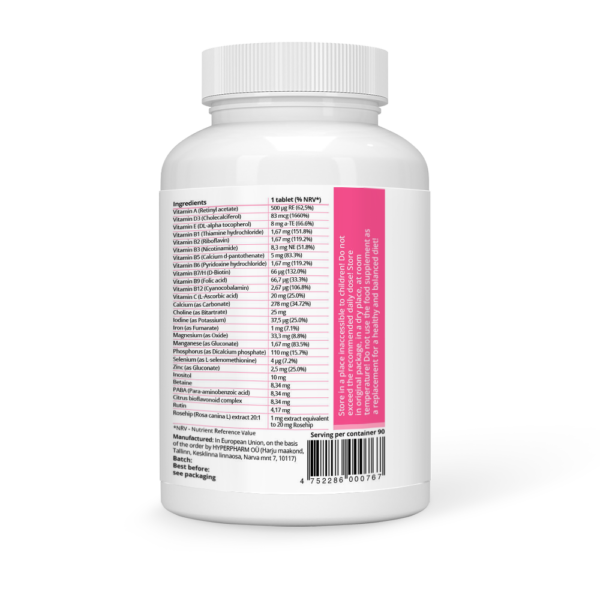 Skin, Hair & Nails Formula Vegan Tablets