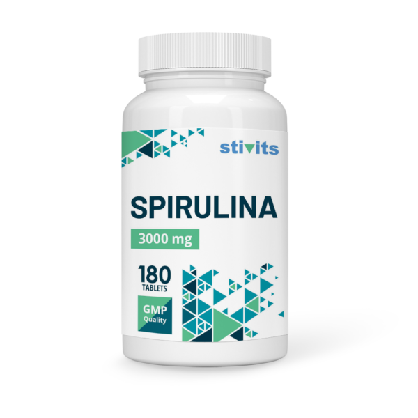Spirulina 3000 mg Vegan Tablets