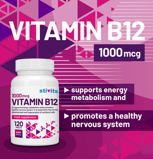 Vitamin B12 1000 mcg Vegan Tablets