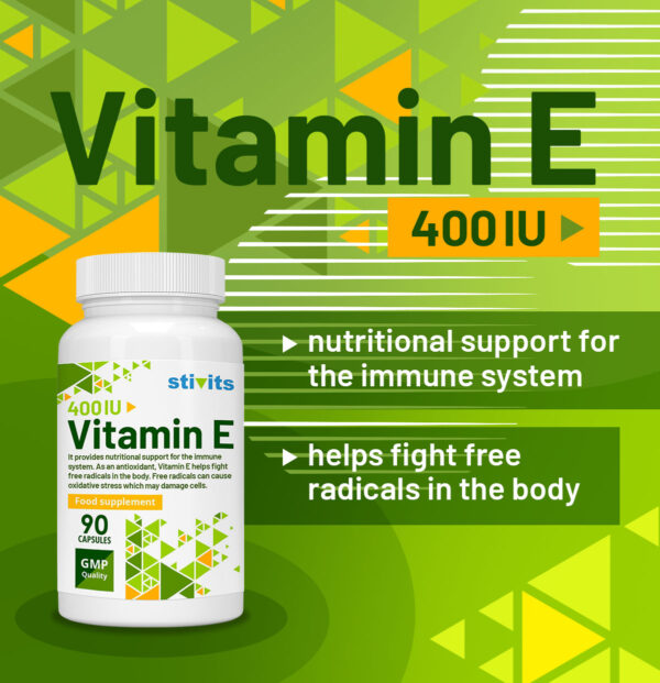 Vitamin E 400 IU Capsules