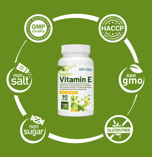 Vitamin E 400 IU Capsules