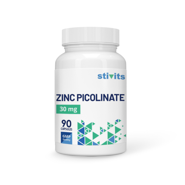 Zinc 30 mg as Picolinate + Cooper Vegan Capsules